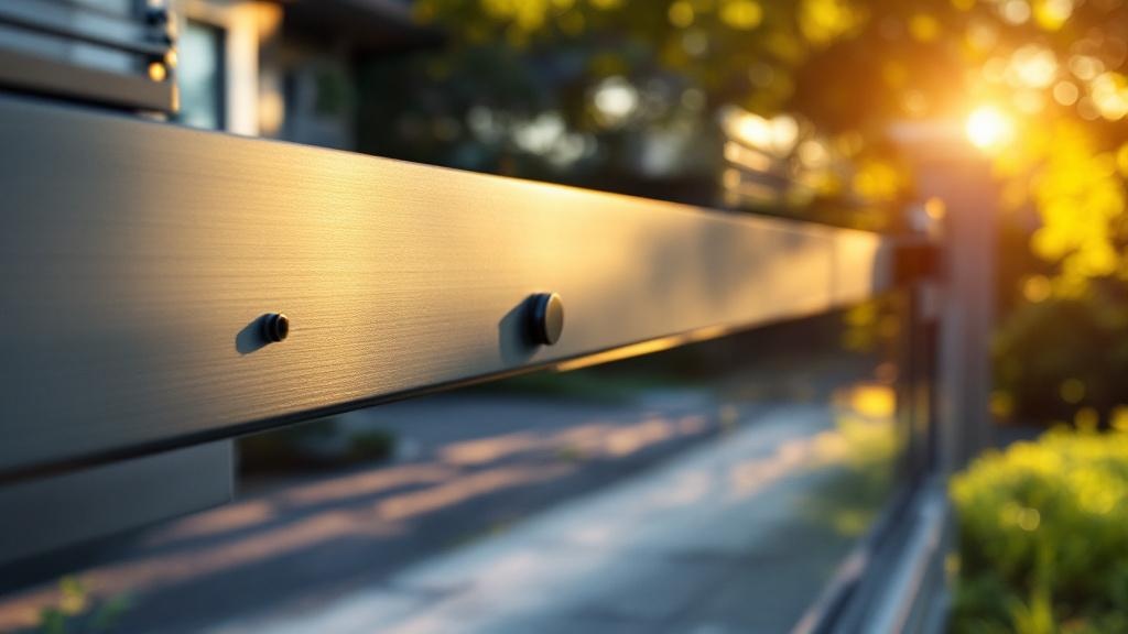 aluminum automatic gate - professional installation by fence contractor in Nashville, Tennessee