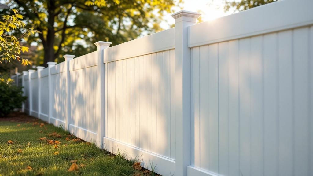 Professional vinyl fence installation in Atlanta - low-maintenance boundary