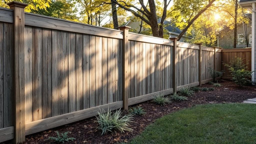 Charlotte wood privacy fence contractor - quality Western Red Cedar work