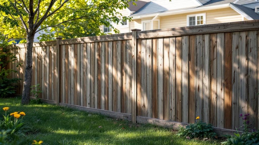 Professional wood privacy fence installation in Salt Lake City - backyard privacy