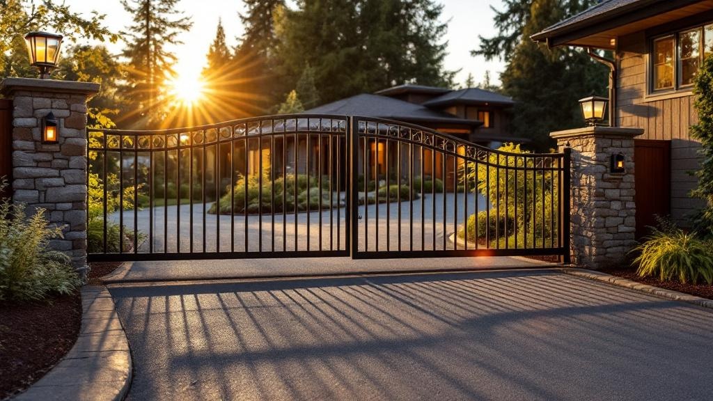 Professional automatic gate installation in Portland - secure vehicle access