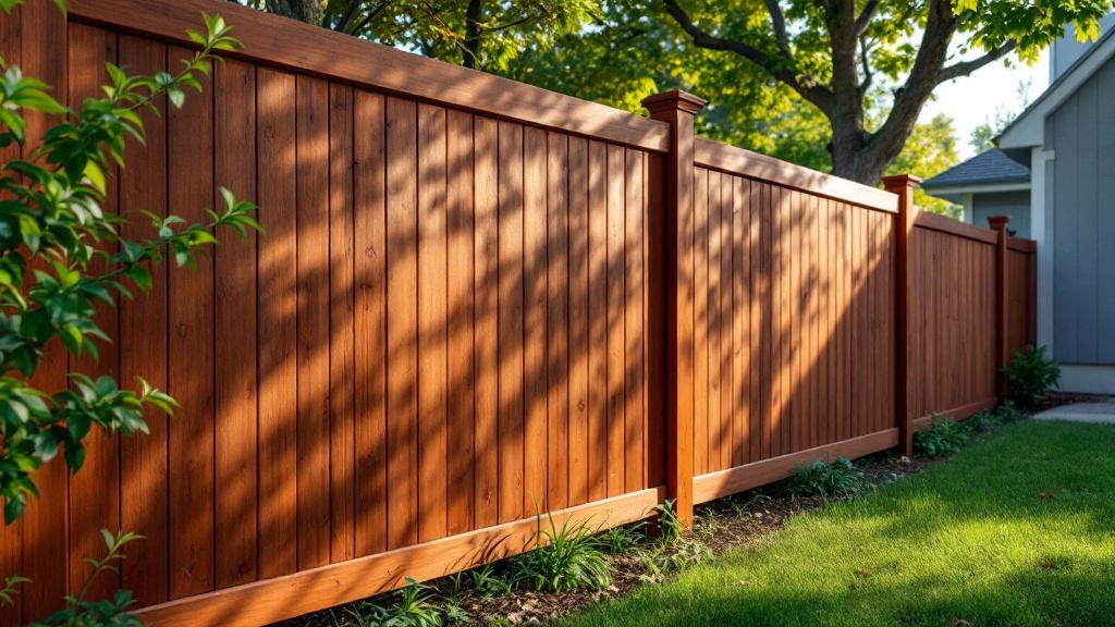 Phoenix wood privacy fence contractor - quality Western Red Cedar work