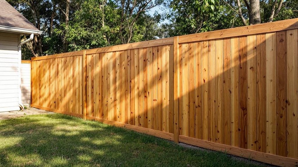 Tampa wood privacy fence contractor - quality Pressure-Treated Pine work