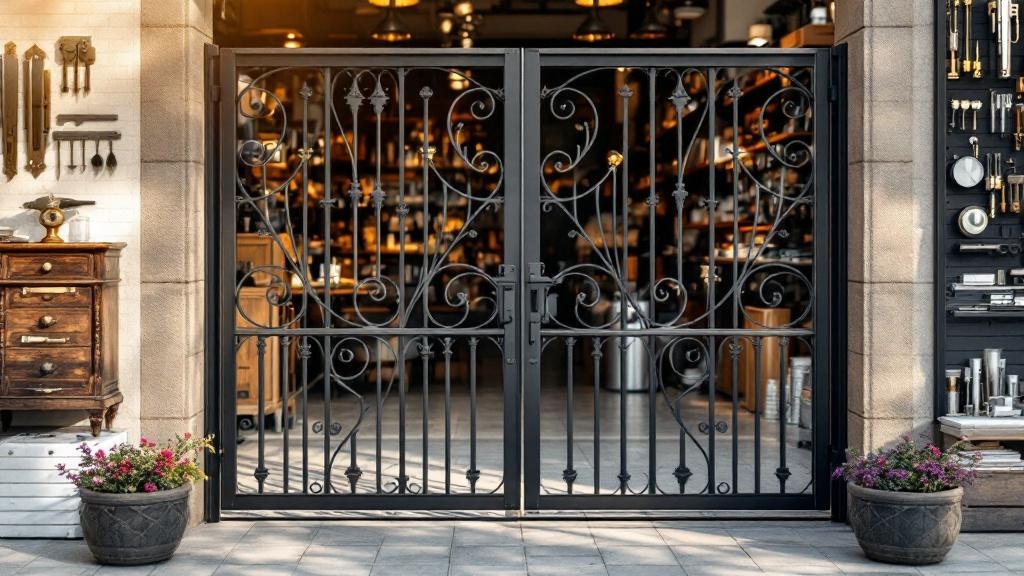 iron gate components gate materials for gate construction in Florida