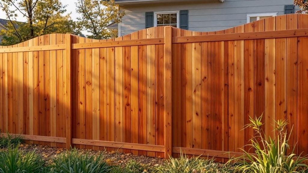 Professional wood privacy fence installation in Salt Lake City - backyard privacy