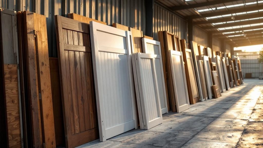 vinyl fence panels materials display - professional installation by fence contractor in Nashville, Tennessee