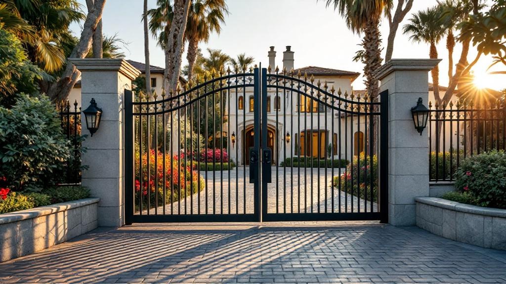 San Diego driveway gate contractor - quality steel work