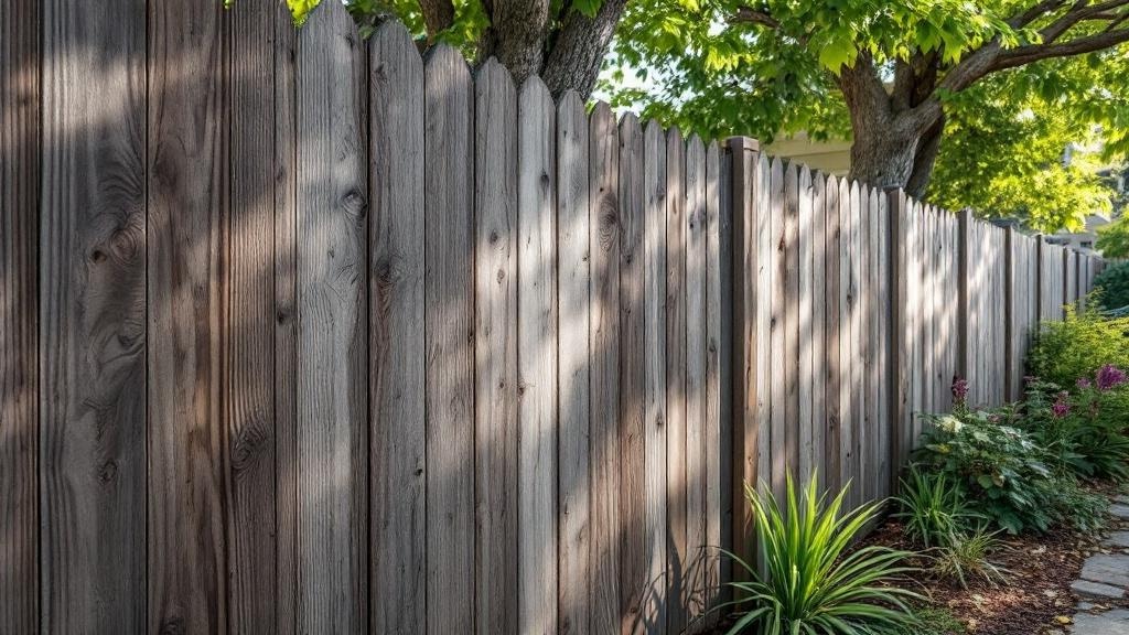 Professional wood privacy fence installation in Charlotte - backyard privacy
