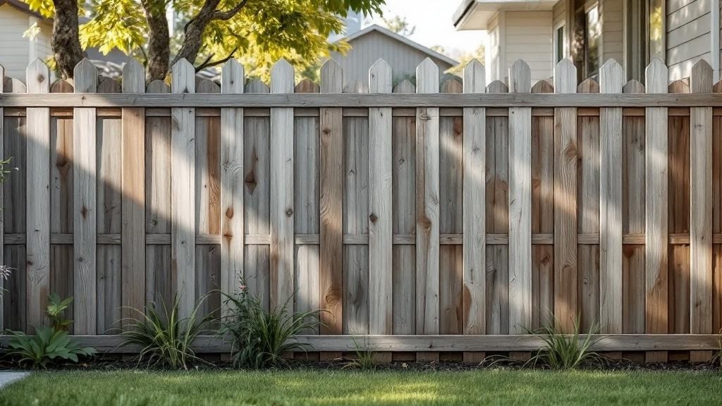 Western Red Cedar wood privacy fence for backyard privacy in Arizona