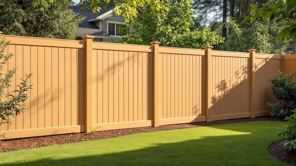 Seattle vinyl fence contractor - quality vinyl work