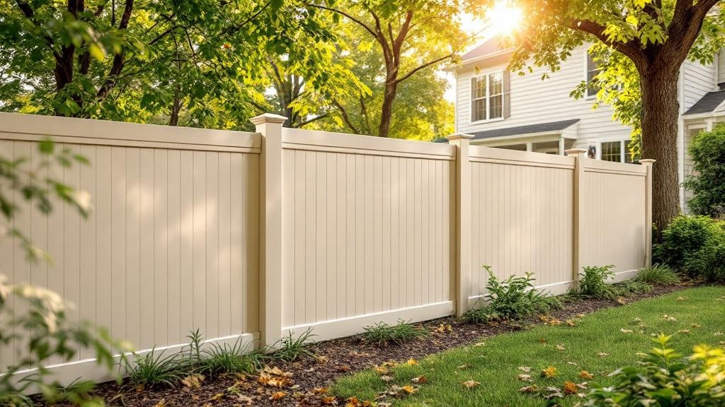Charlotte vinyl fence contractor - quality vinyl work