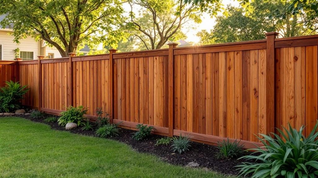 Austin wood privacy fence contractor - quality Western Red Cedar work