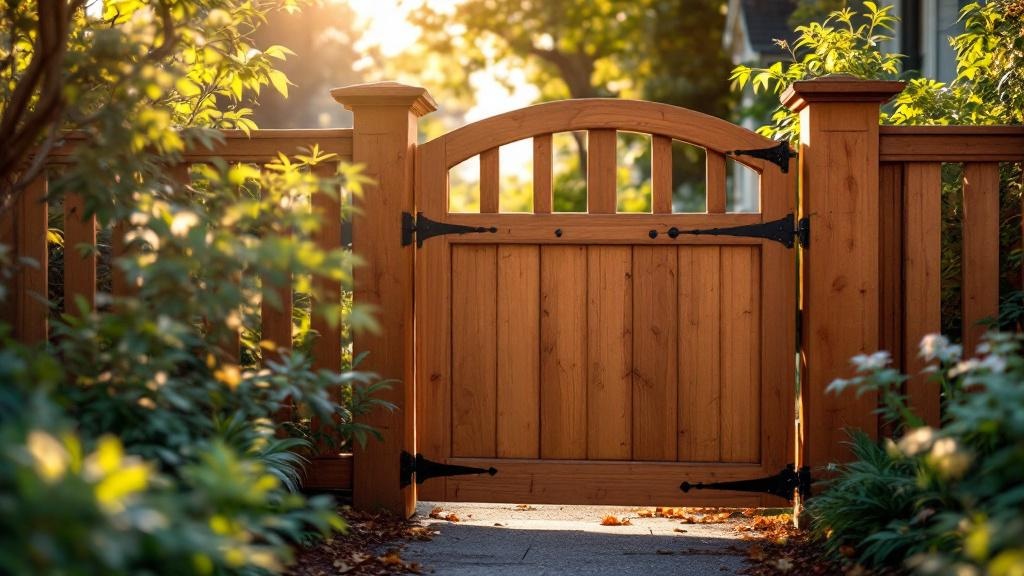 Portland walk gate contractor - quality cedar wood work