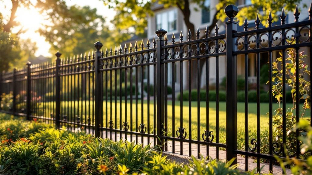 Austin aluminum fence contractor - quality aluminum work