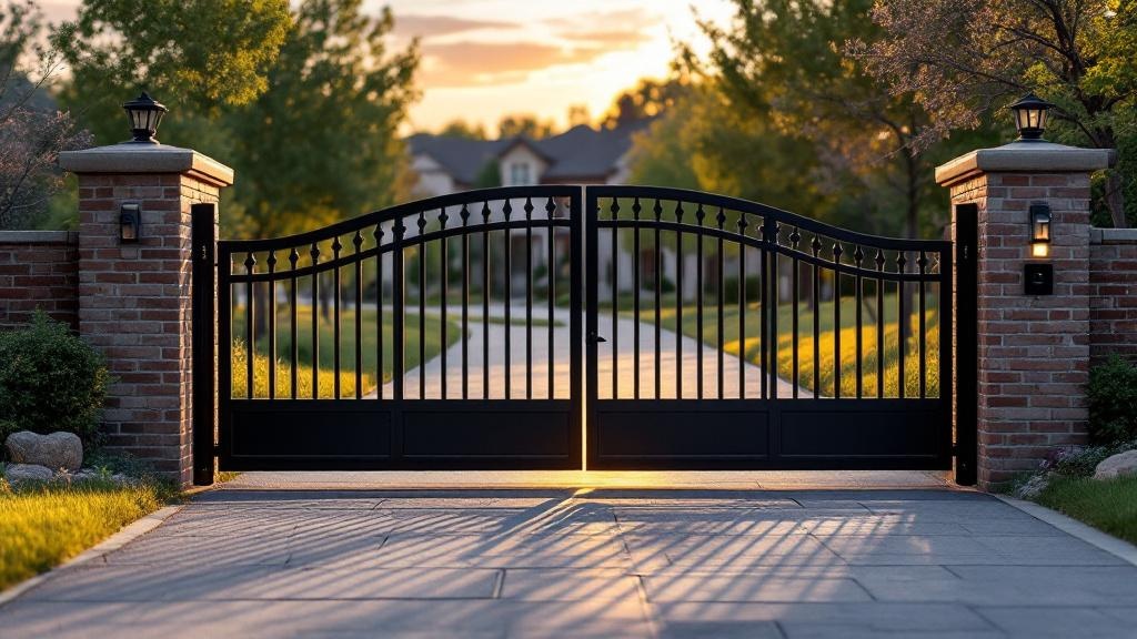 Denver automatic gate contractor - quality aluminum work