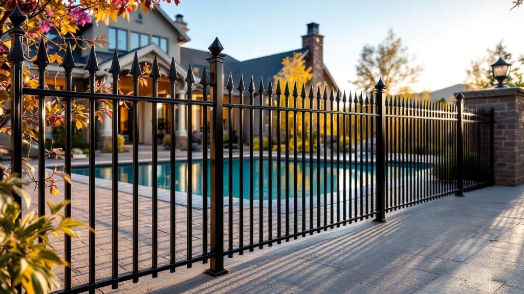Denver aluminum fence contractor - quality aluminum work