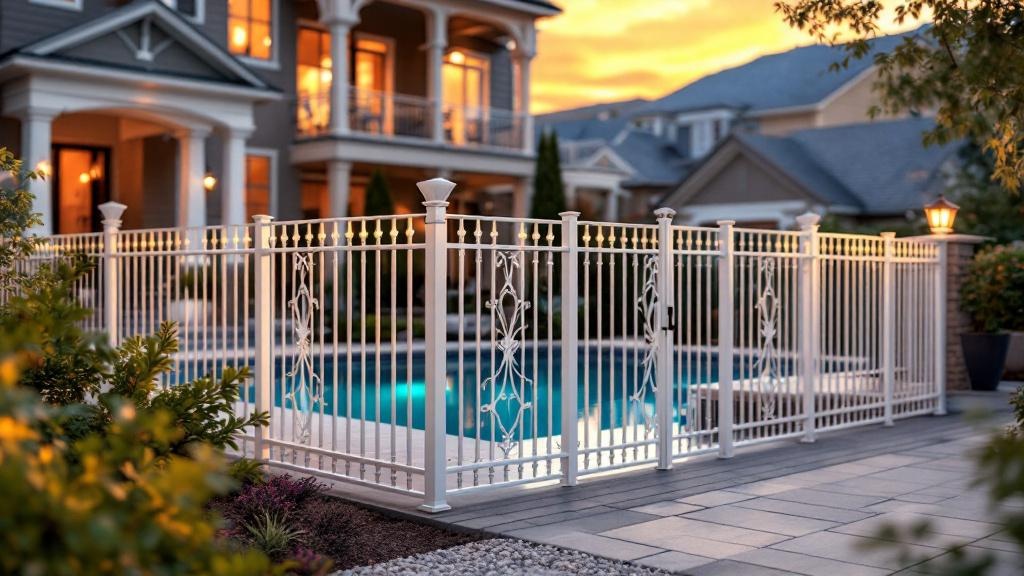 Professional aluminum fence installation in Salt Lake City - pool enclosure