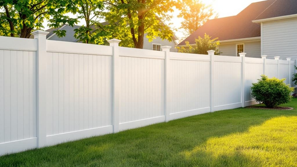 vinyl vinyl fence for low-maintenance boundary in Tennessee