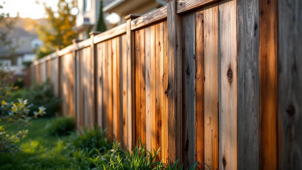 Salt Lake City wood privacy fence contractor - quality Redwood work