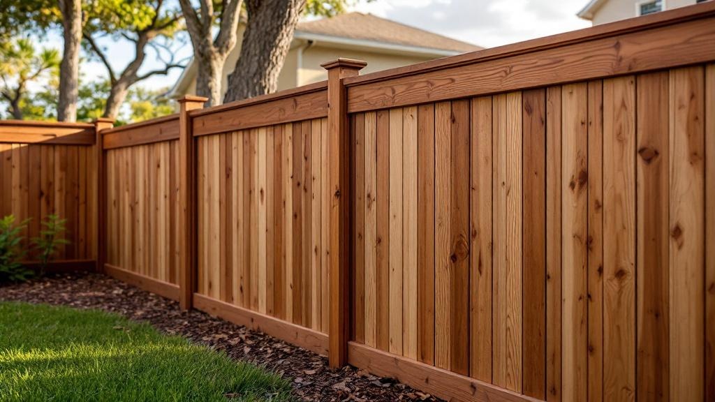 Miami wood privacy fence contractor - quality Western Red Cedar work