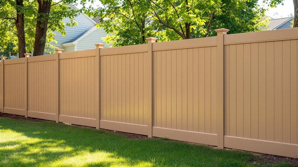 Professional vinyl fence installation in Raleigh - low-maintenance boundary