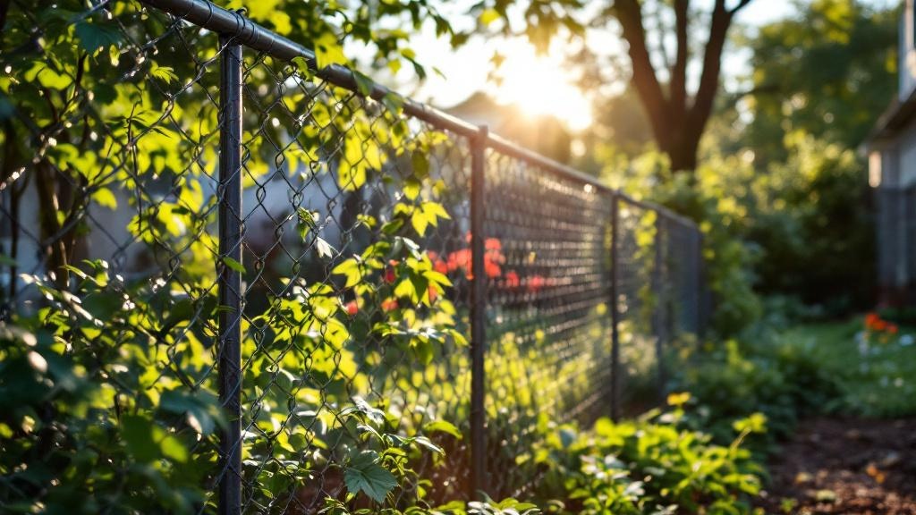 Raleigh chain link fence contractor - quality galvanized chain link work