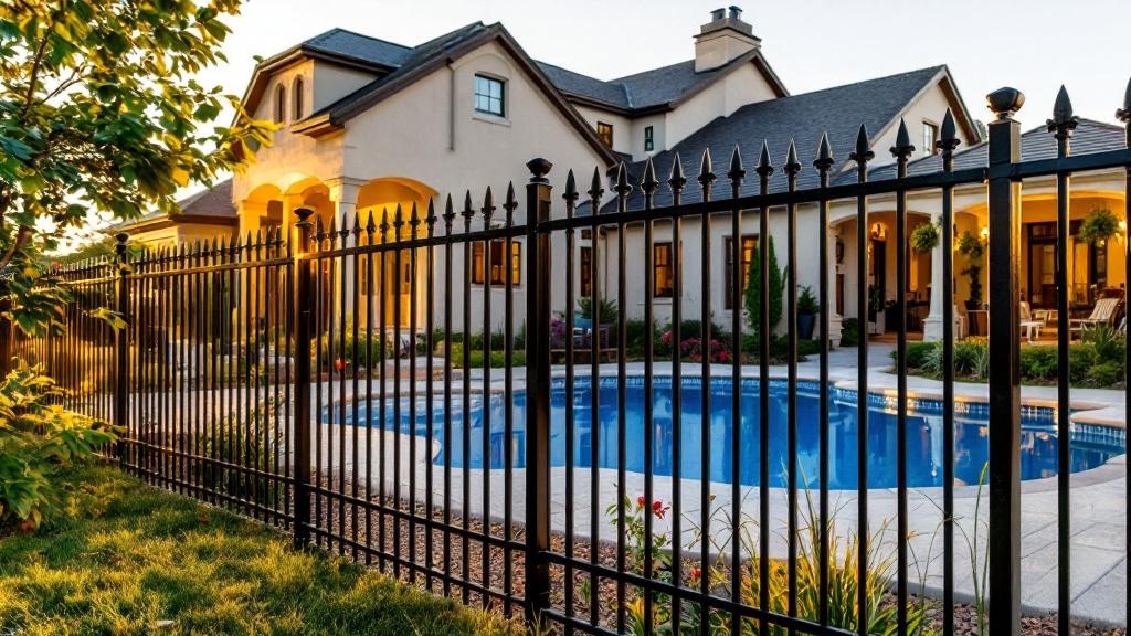 aluminum aluminum fence for pool enclosure in Colorado