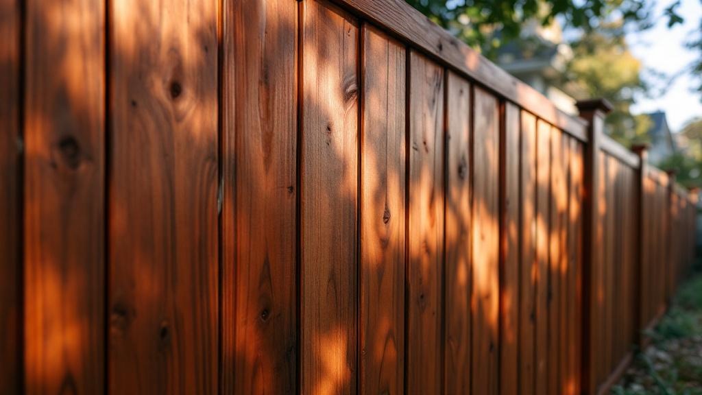 Western Red Cedar dog-ear - 8-foot installation by fence contractor in San Diego, California