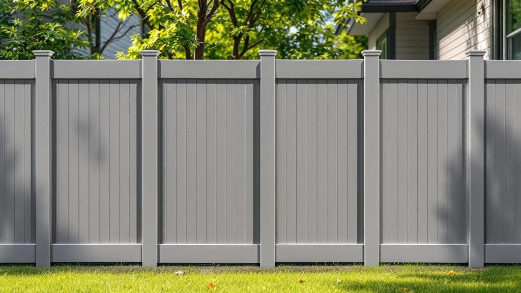 Professional vinyl fence installation in Austin - low-maintenance boundary