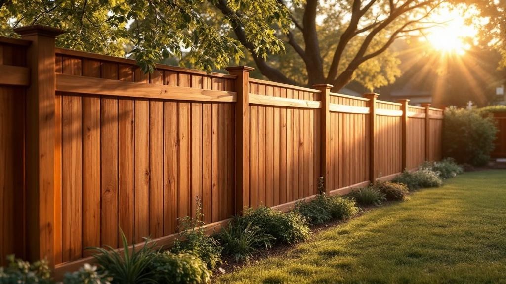 Professional wood privacy fence installation in Phoenix - backyard privacy