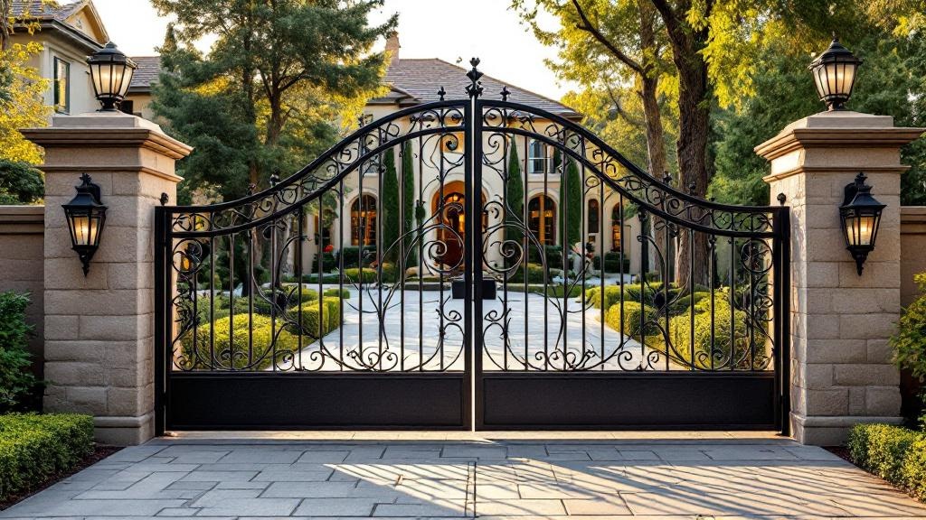 San Diego driveway gate contractor - quality wrought iron work