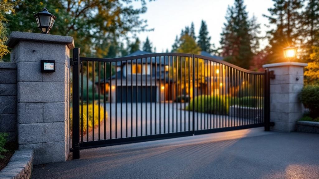 Portland automatic gate contractor - quality aluminum work