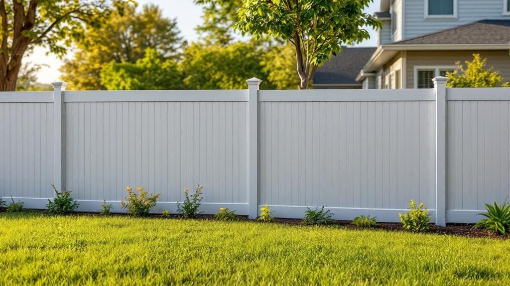 vinyl vinyl fence for low-maintenance boundary in Arizona