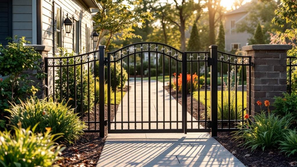 Nashville walk gate contractor - quality aluminum work