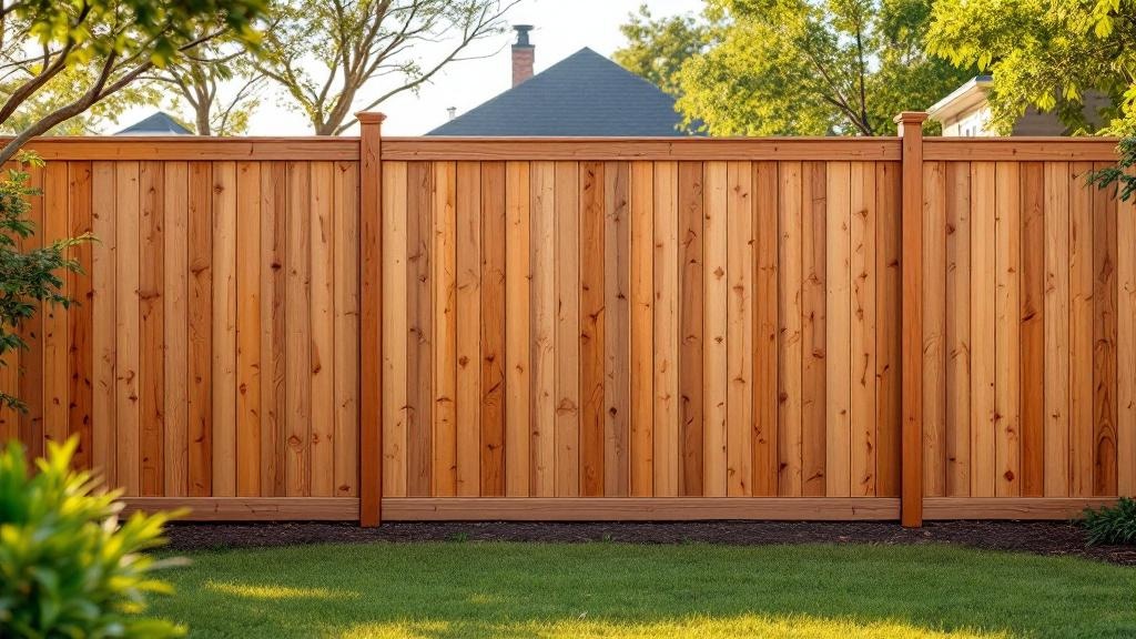 Dallas wood privacy fence contractor - quality Redwood work