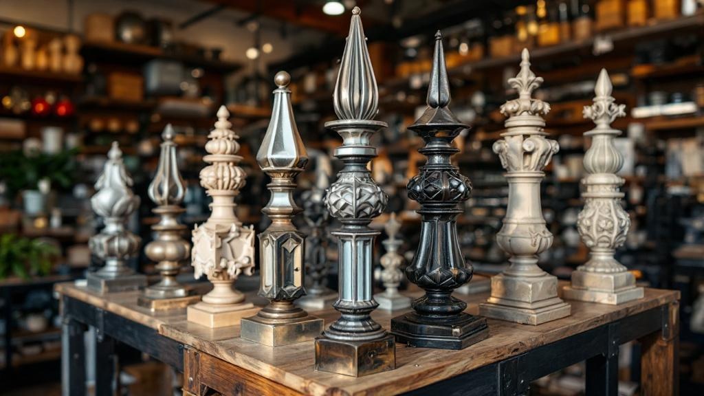Charlotte gate materials contractor - quality decorative gate finials work