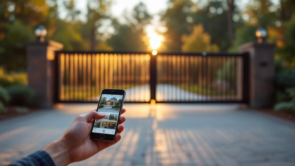 Raleigh automatic gate contractor - quality aluminum work
