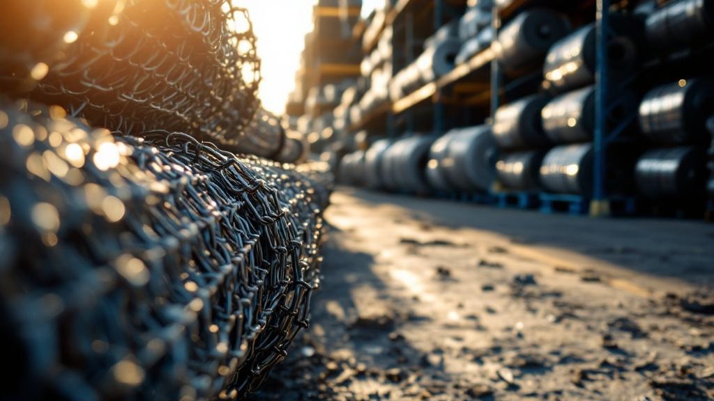 chain link rolls fence materials for fence construction in Utah