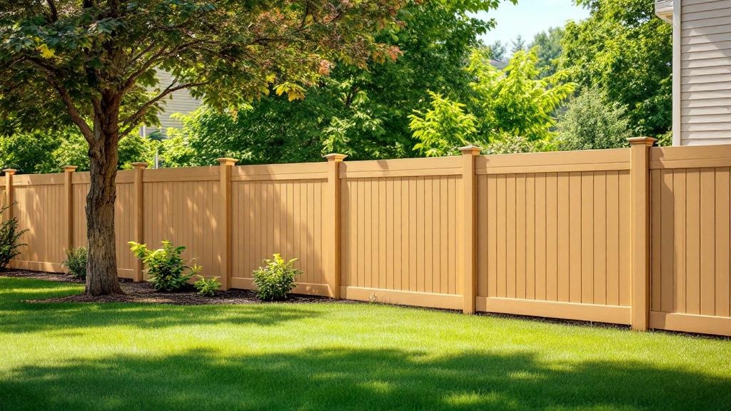 Nashville vinyl fence contractor - quality vinyl work