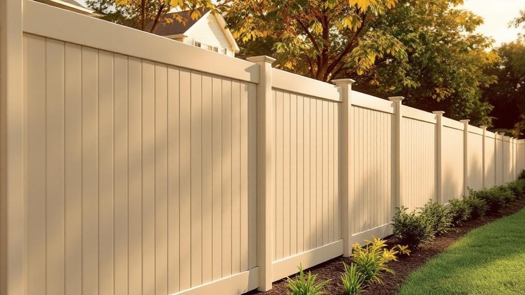 Nashville vinyl fence contractor - quality vinyl work
