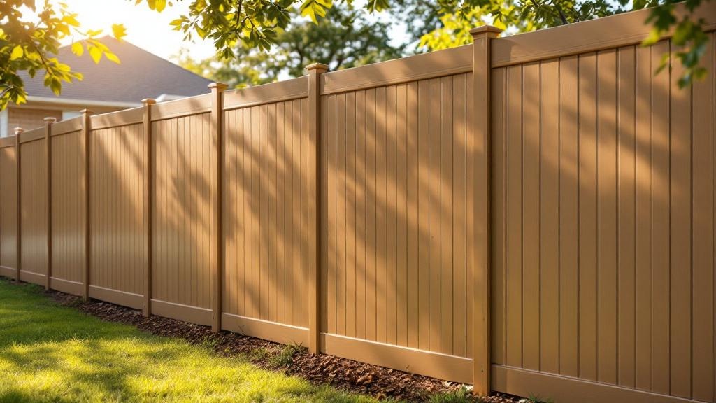 vinyl full privacy - 6-foot installation by fence contractor in Dallas, Texas