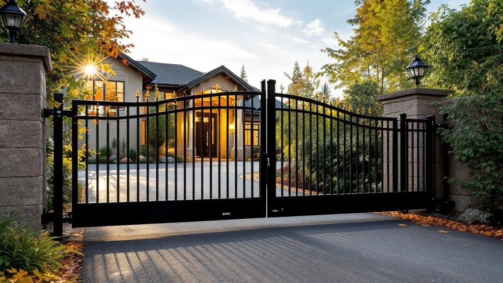 Portland automatic gate contractor - quality iron work
