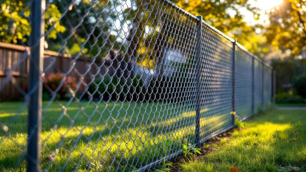 Portland chain link fence contractor - quality galvanized chain link work