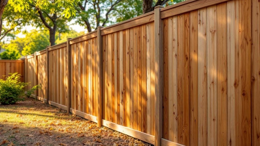 Pressure-Treated Pine board-on-board - 8-foot installation by fence contractor in Dallas, Texas