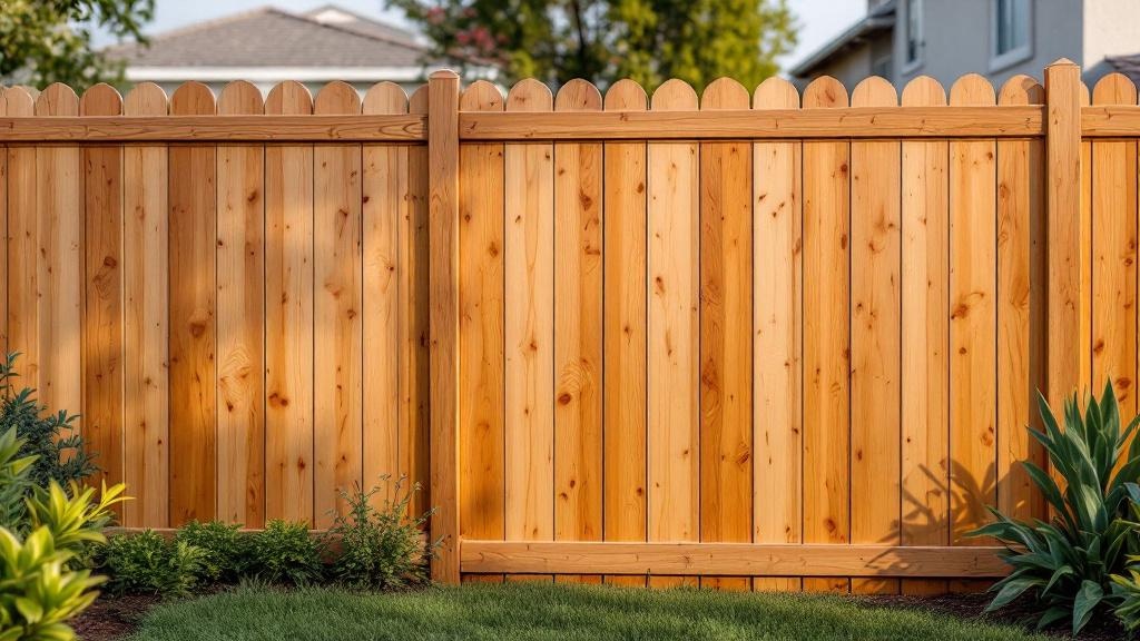 San Diego wood privacy fence contractor - quality Pressure-Treated Pine work