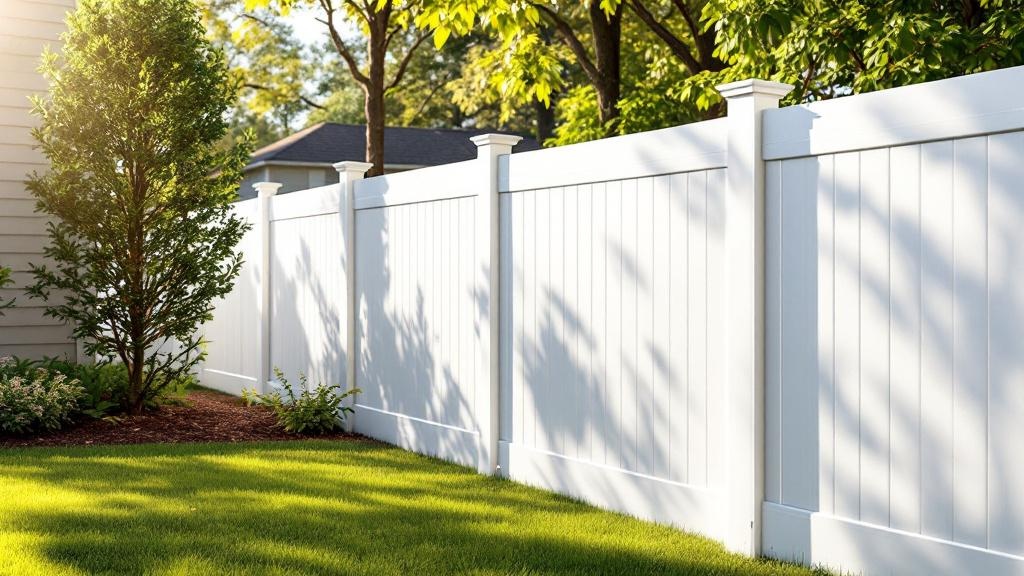 Raleigh vinyl fence contractor - quality vinyl work