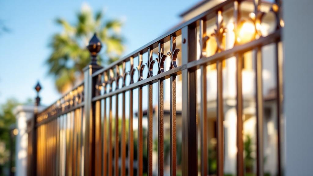 Miami aluminum fence contractor - quality aluminum work