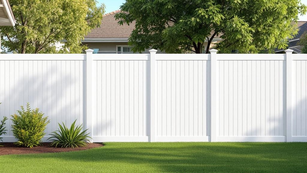 Professional vinyl fence installation in San Diego - low-maintenance boundary