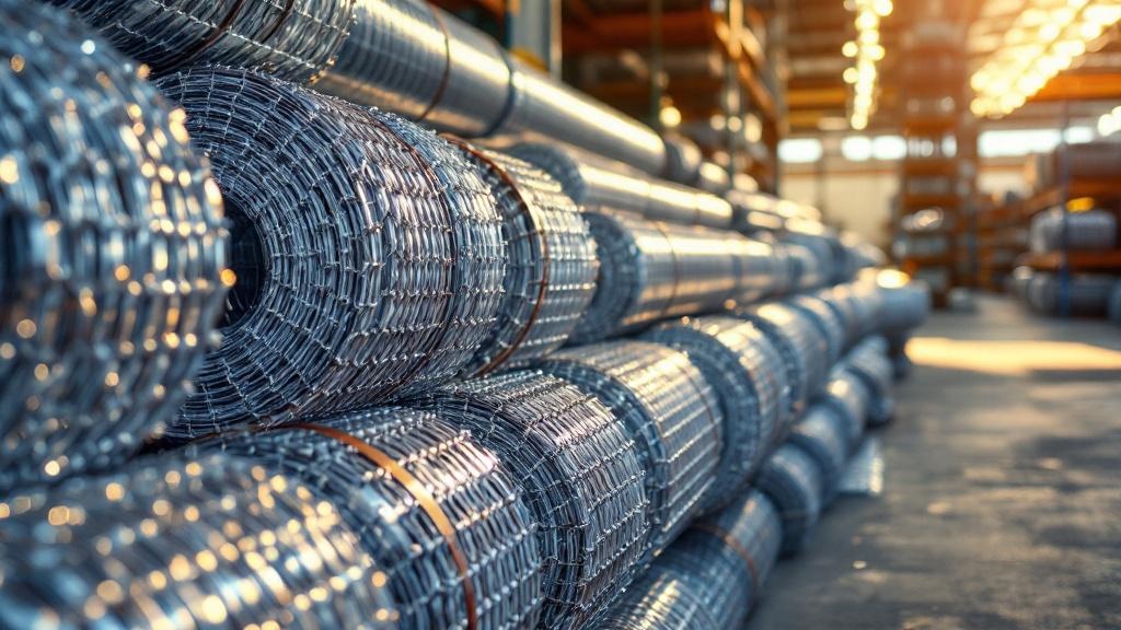 chain link rolls fence materials for fence construction in Utah