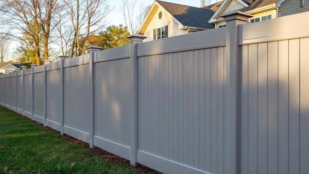 vinyl full privacy - 6-foot installation by fence contractor in Raleigh, North Carolina